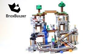 LEGO MINECRAFT 21118 The Mine  Speed Build for Collecrors  Collection 57 sets [upl. by Eisseb]