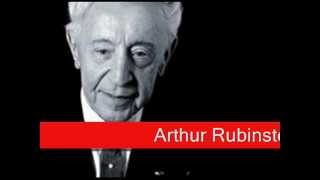 Arthur Rubinstein Chopin  Nocturne Op 9 No 1 in B flat minor [upl. by Armyn]