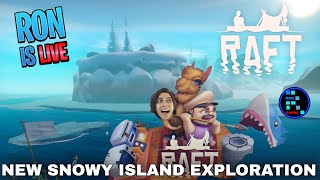 RAFT SURVIVAL 8  SNOW ISLAND EXPLORATION [upl. by Angelle98]