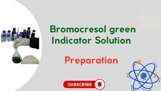 Bromocresol green indicator solution 004 wv  Preparation [upl. by Ferullo252]