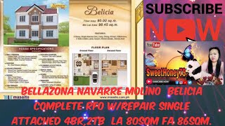 Bellazona NavarreBelicia complete RFO wrepair Single attached [upl. by Hakym783]