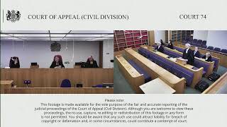 Pearson appellant v The Secretary of State for Defence respondent [upl. by Yrollam]