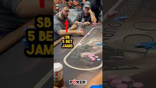 Not the 5 bet jam LOSING🤢🤯😅 poker casino [upl. by Yentrac]