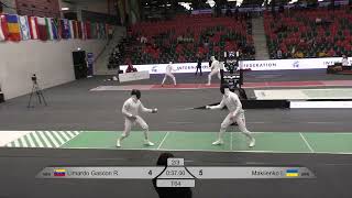 2024 385 T64 21 M E Individual Bern SUI WC GREEN LIMARDO GASCON VEN vs MAKIIENKO UKR [upl. by Nari]