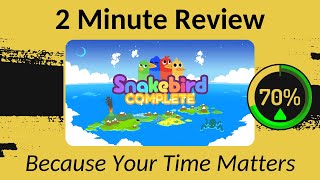 Snakebird Complete  Two Minute Review [upl. by Elicec]