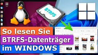 Alles was Sie wissen müssen BTRFSDateisysteme auf Windows lesen [upl. by Annayek880]