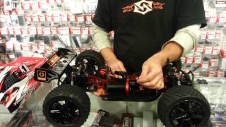 HPI Trophy Truggy Flux Set Up [upl. by Ahserak174]