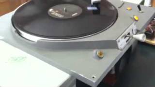 Russco studiopro beltidler drive turntable [upl. by Sinnej]