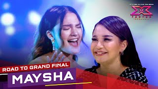 MAYSHA  MERASA INDAH Tiara Andini  X Factor Indonesia 2021 [upl. by Esilana]