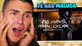 Alwhites Reacts to Fé Nas Maluca  IZA e MC Carol 🇬🇧UK Reaction [upl. by Marelda785]