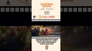 📕 I call dibs 🎥 learning idioms with movies learnenglish dailyenglish idioms [upl. by Macri]