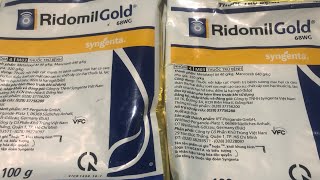 RidomilGold 68WG của Syngenta thuốc trừ bệnh hiệu quả trên cây trồng LH 0377878966 [upl. by Nyram]