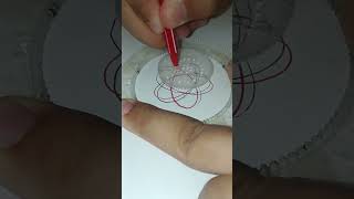 Spirograf 18 spirograph art drawing satisfying sketch relaxing easydrawing [upl. by Doralynne486]