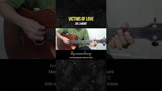 Victims Of Love  Joe Lamont Guitar Tutorial [upl. by Lunsford]