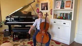 1405 Cello Humoresque by Dvorak [upl. by Socin]