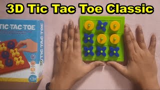 3D Tic Tac Toe Game  Mind Challenging Cross amp Zero tictactoe tictactoechallenge tictactoegame [upl. by Kass]