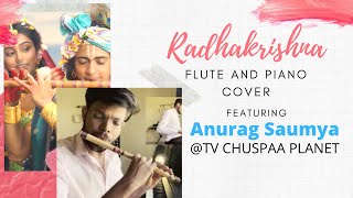 Radhakrishna cover song ft AnuragSaumya  RadhaKrishna title song [upl. by Erdah]