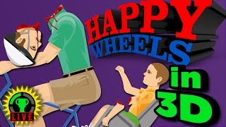 HAPPY WHEELS in 3D  I Spill My GUTS and Glory [upl. by Flosi]