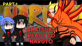 Akatsuki React to Naruto Part 1 by TheGreatAshReact [upl. by Ateloj73]