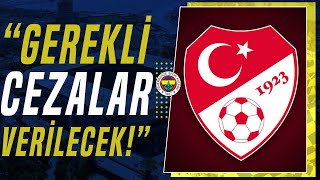 TFFden Trabzonspor  Fenerbahçe Açıklaması [upl. by Christoph]