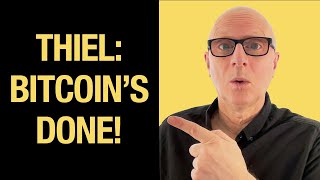 Peter Thiel Bitcoin Price Won’t Rise Dramatically [upl. by Stafani]