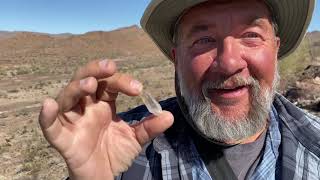 Exploring the KofA National Wildlife Refuge Part 2 we find Quartz Crystals and ancient morteros [upl. by Odama442]