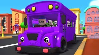 roues sur le bus  chansons pour enfants  Wheels On The Bus  Kids Tv Française  chansons de bébé [upl. by Gall986]