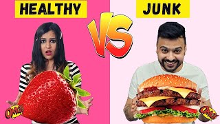 HEALTHY vs JUNK FOOD Challenge [upl. by Mandal]