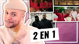 Niska  NI Ft Ninho  Niska  De bon matin Ft Guy2Bezbar  REACTION [upl. by Kinom]