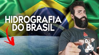 GEOGRAFIA DO BRASIL HIDROGRAFIA DO BRASIL  BACIAS HIDROGRÁFICAS CARACTERÍSTICAS DOS RIOS [upl. by Airehc]