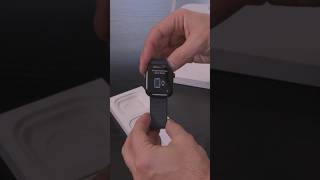 Unboxing Apple Watch 10  new Jet Black apple applewatch gadgets [upl. by Ikir56]