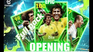 Epic Zico  Batistuta and Koller Pack Opening in Pes 2024efootball youtube youtubevideo [upl. by Brinson]