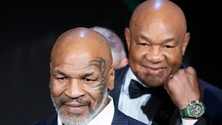 Foreman Mike Tyson was quotmanufactured quot he wasnt born with natural talent [upl. by Kerge]