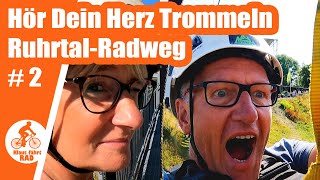 RuhrtalRadweg Adrenalin pur auf Etappe 2  über Meschede nach Blüggelscheidt [upl. by Jasik]