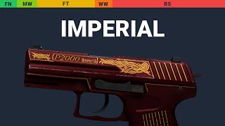 P2000 Imperial  Skin Float And Wear Preview [upl. by Hew]