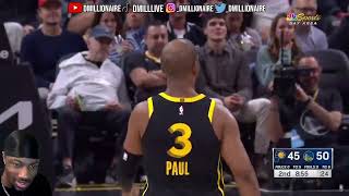 dMillionaire REACTION to PACERS at WARRIORS  FULL GAME HIGHLIGHTS  March 22 2024 [upl. by Yltsew866]