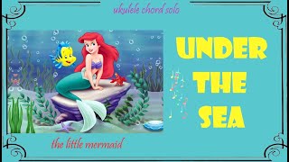 Under The Sea  fingerstyle ukulele tutorial with TABS [upl. by Cavan]