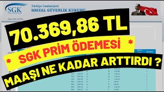 ASGARİ ÜCRETİN 6 KATI SGK ÖDEMESİ MAAŞI NE KADAR ARTTIRDI [upl. by Schonthal]