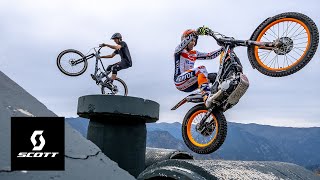 INSANE MOTO TRIALS SKILLS ON DISPLAY  GAME OF BIKE WITH TONI BOU amp ANTOINE BUFFART  EPISODE 1 [upl. by Kelbee]