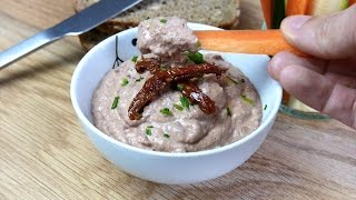 Aduki bean and sundried tomatoes hummus [upl. by As]