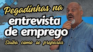 Pegadinha na entrevista de emprego [upl. by Enuahs]