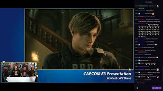 Resident Evil 2 Remake PS4  E3 2018 Demo Playthrough with Capcom and cvxfreak [upl. by Lysander]