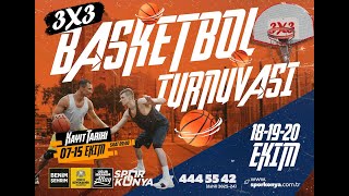 3x3 Basketbol Turnuvası [upl. by Noruq]