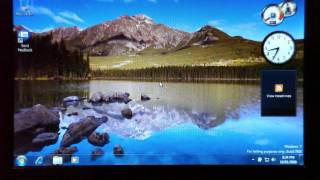 Acer Aspire One Windows 7 Beta Build 7000 [upl. by Lrig991]