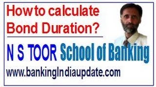 How to calculate Bond Duration [upl. by Nnaed]