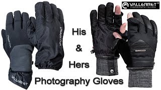 Photography Gloves 2022  Vallerret Markhof V3 amp Milford waterproof winter wet weather [upl. by Sessylu]