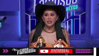 GOMITA EXPLOTA CON BRIGGITTE EN LAS NOMINACIONES LA CASA DE LOS FAMOSOS MEXICO 2 EN VIVO [upl. by Igiul227]