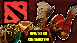 Dota 2  New Hero  Ringmaster  The International 2023 [upl. by Nairod740]