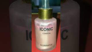 ICONIC LONDON ILLUMINATOR review shorts trending viral youtube makeup youtubeshorts fashion [upl. by Elrebma]