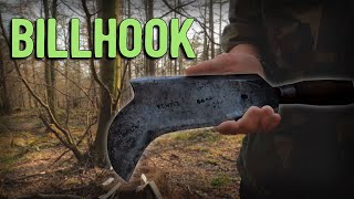 My Vintage Elwell Billhook  The Bushcraft Chopper [upl. by Osrit407]